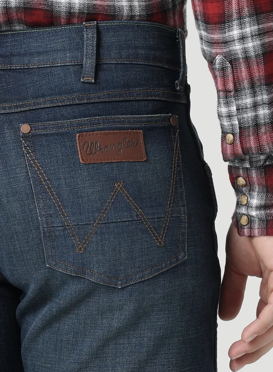 112322490 - Wrangler® Retro® Slim Straight Jean - Stone