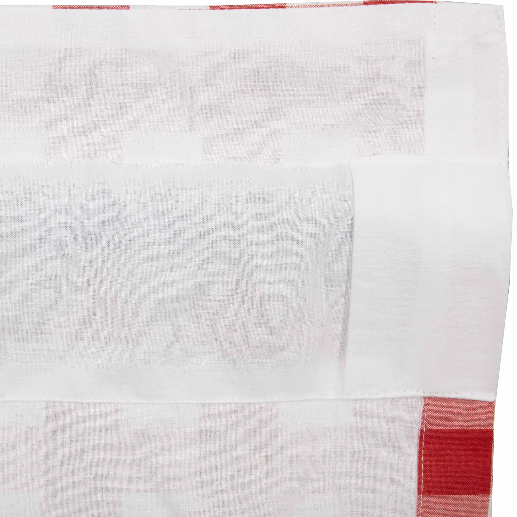 Annie Buffalo Check Ruffled Swag Set of 2