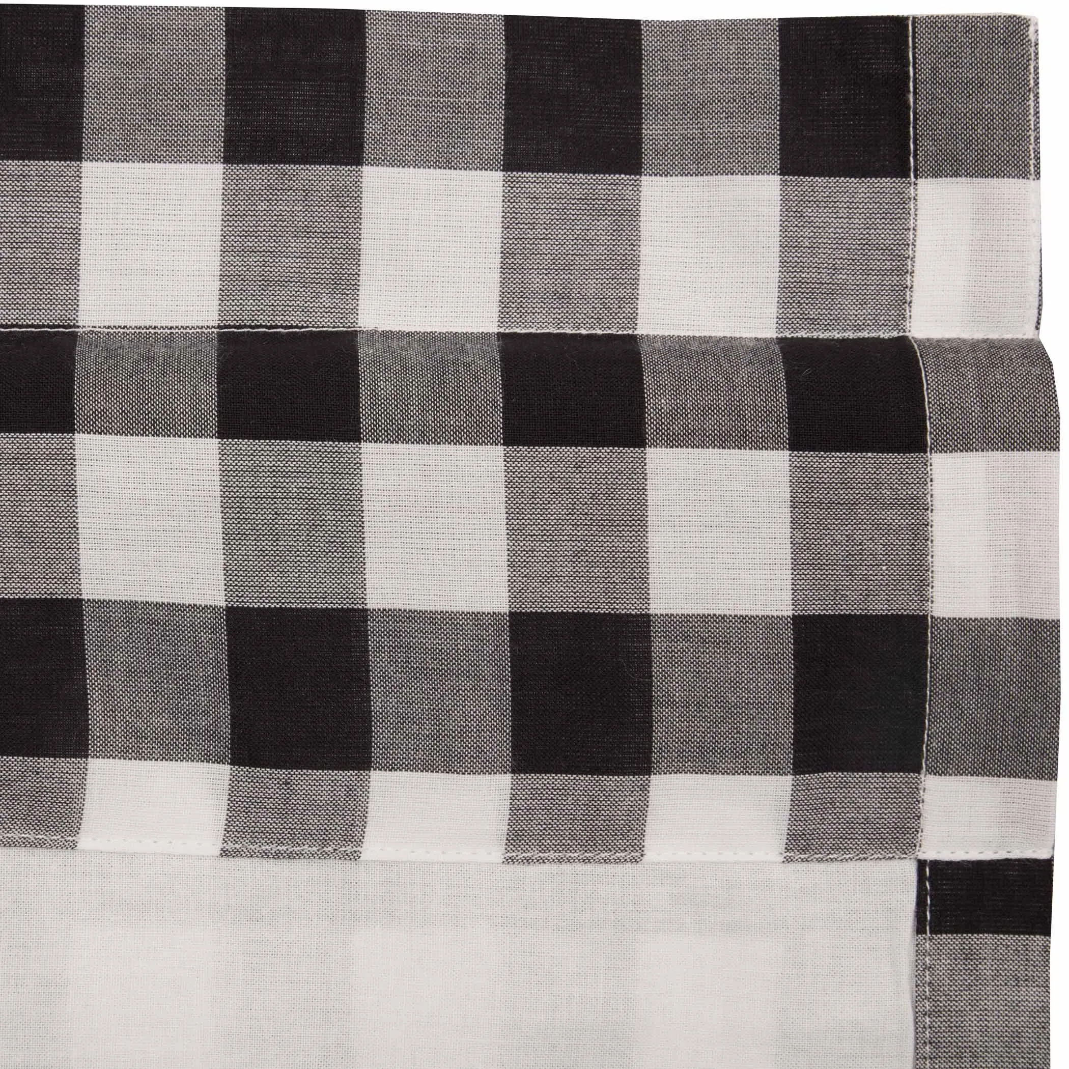 Annie Buffalo Check Ruffled Swag Set of 2