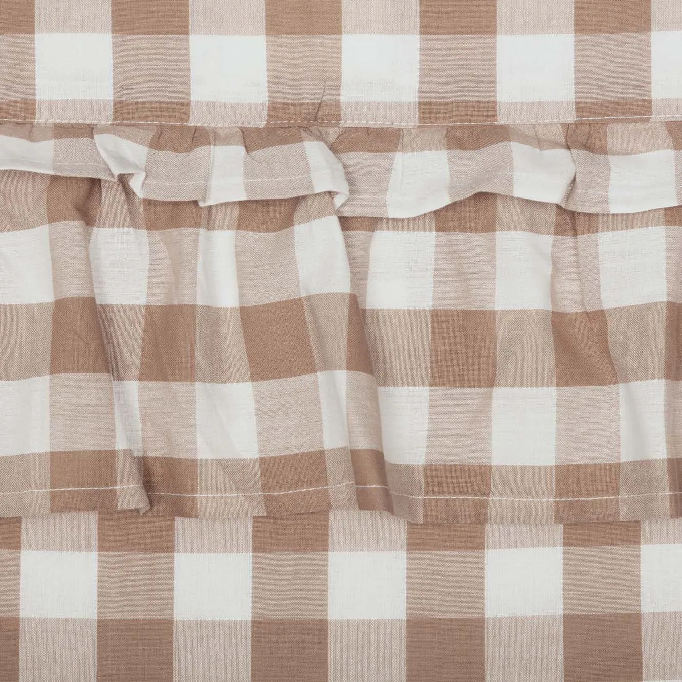 Annie Buffalo Check Ruffled Swag Set of 2