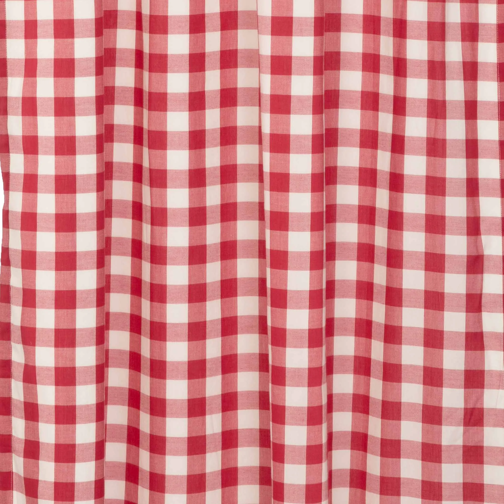 Annie Buffalo Check Ruffled Swag Set of 2