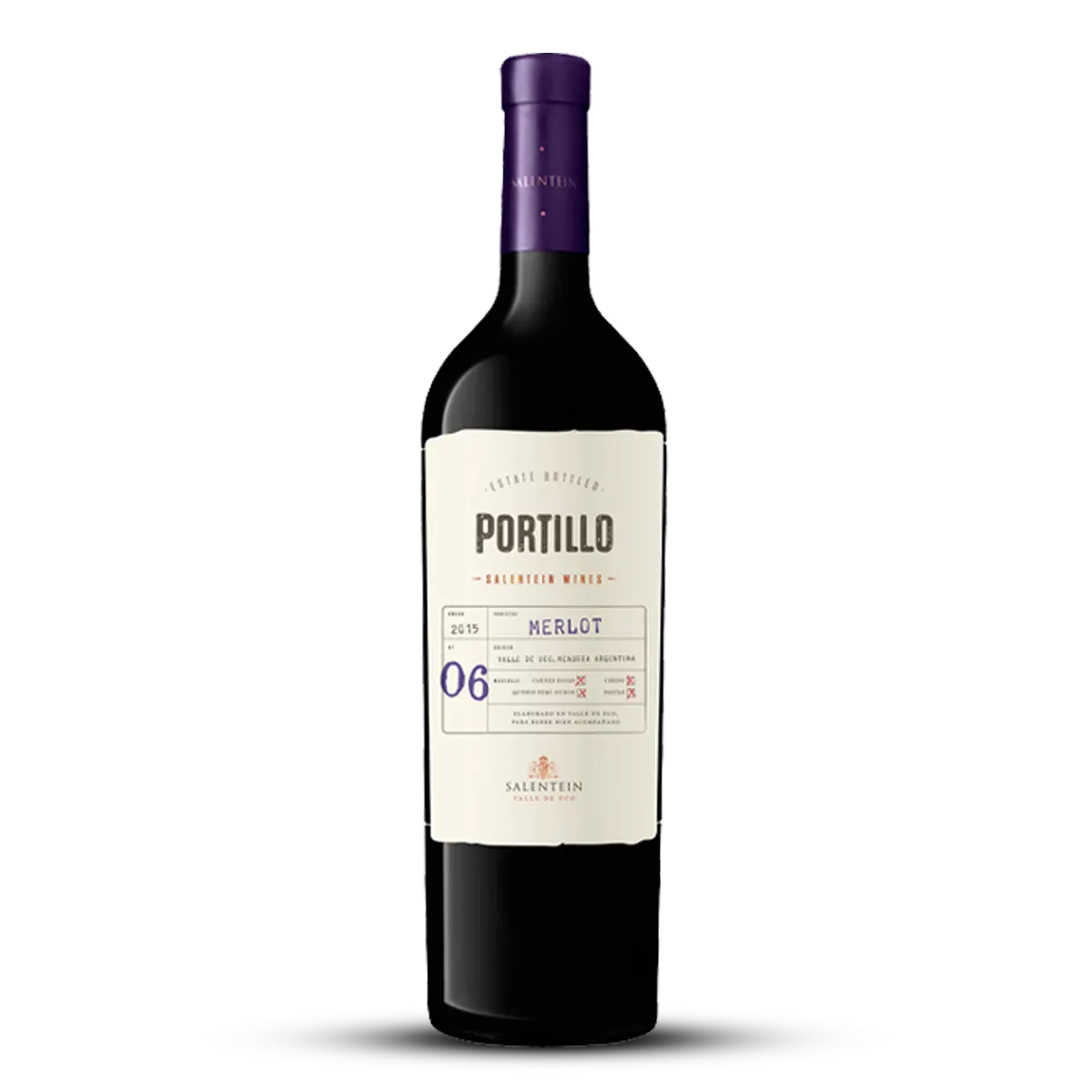 Portillo Merlot 750 ml (6 Bottles)