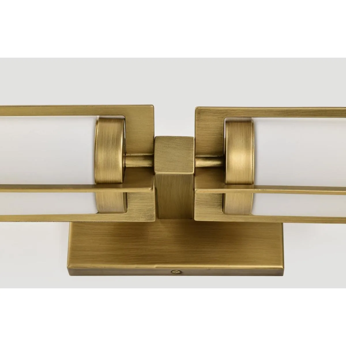 Roselle 5" Bathroom Vanity Light, Natural Brass Finish