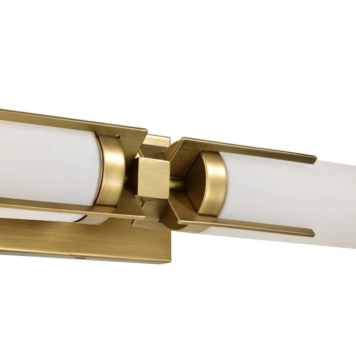 Roselle 5" Bathroom Vanity Light, Natural Brass Finish