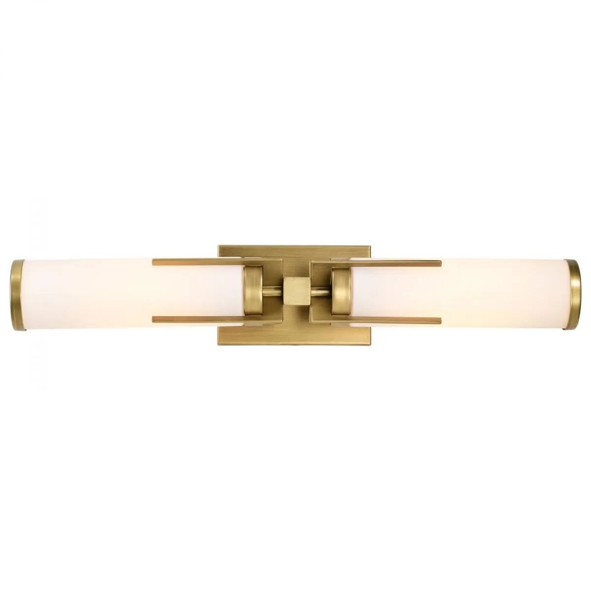 Roselle 5" Bathroom Vanity Light, Natural Brass Finish