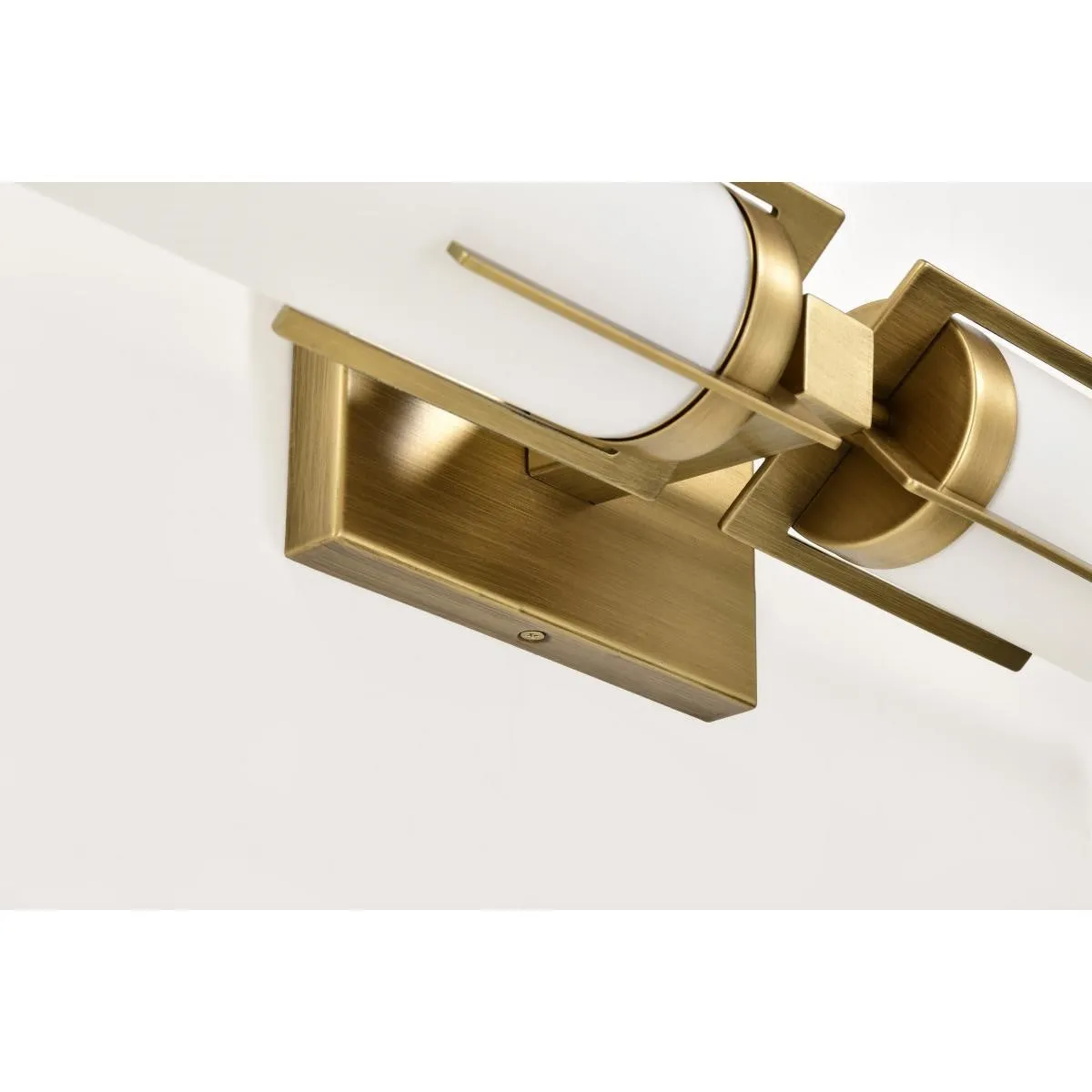 Roselle 5" Bathroom Vanity Light, Natural Brass Finish
